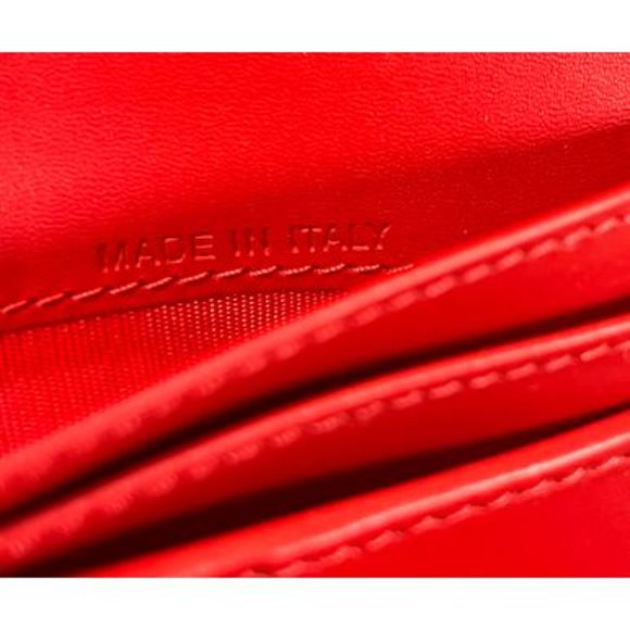 Christian Louboutin Trifold Wallet Iridescent Patent Metallic - Picture 7 of 7